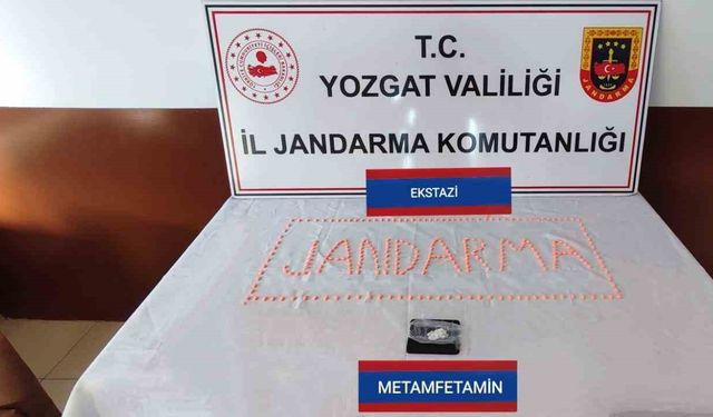 Yozgat’ta 296 adet uyuşturucu hap ele geçirildi