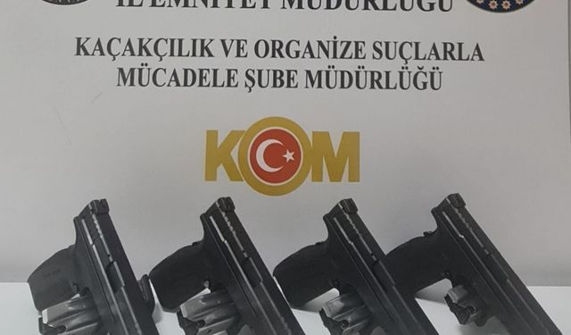 Çarşamba'da silah kaçakçılığı operasyonunda 2 kişi yakalandı