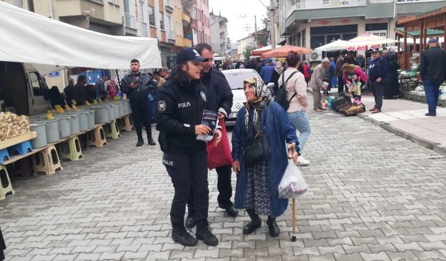 Hanönü'de vatandaşlar dolandırıcılık olaylarına karşı uyarıldı