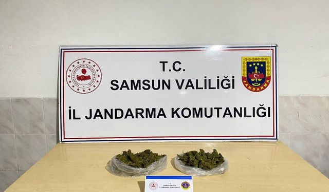 Samsun'da uyuşturucu ticareti yaptığı iddiasıyla 1 zanlı tutuklandı