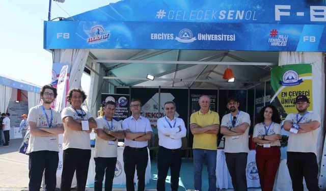 ERÜ, TEKNOFEST Adana’da yerini aldı