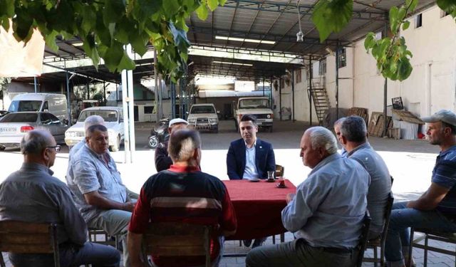 Karacasu Kaymakamı Gündoğdu, Ataeymir Mahallesi’nde vatandaşlarla buluştu