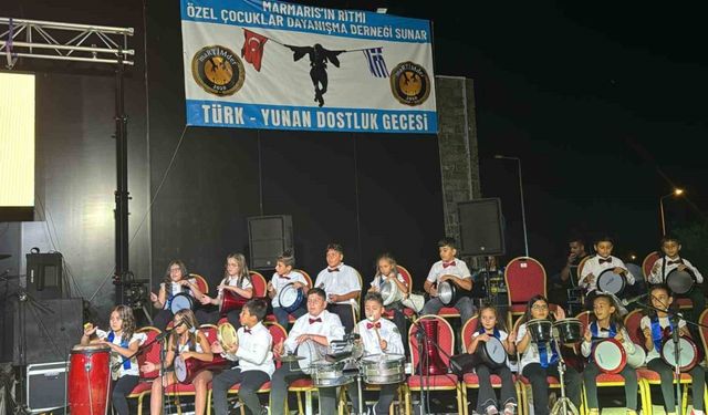 Marmaris’in özel çocuklarından özel konser