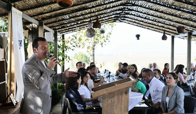 Silivri Belediye Başkanı Balcıoğlu öğretmenlerle kahvaltıda bir araya geldi