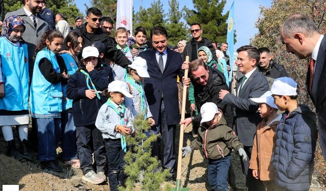 Tokat'ta 30 bin fidan toprakla buluşuyor