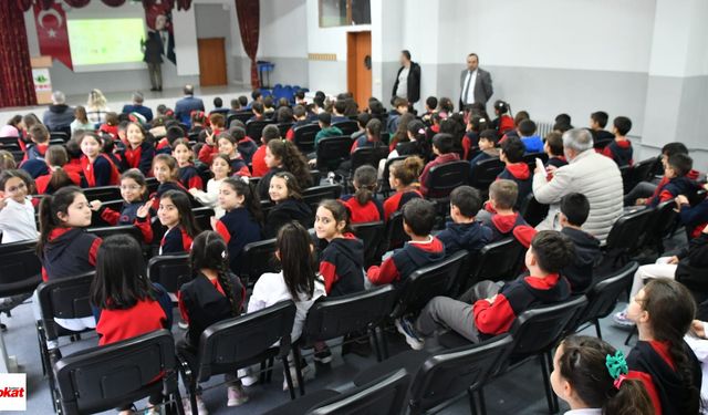 Tokat'ta Miniklere Su'yun Önemi Anlatıldı