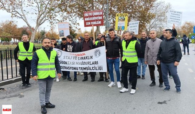 Konyalı mağdurlar mitingde seslendi: Geleceğimiz çalınıyor!