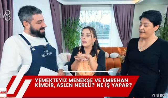 Yemekteyiz Menekşe ve Emrehan kimdir, aslen nereli? Ne iş yapar? Menekşe Berker kaç yaşında