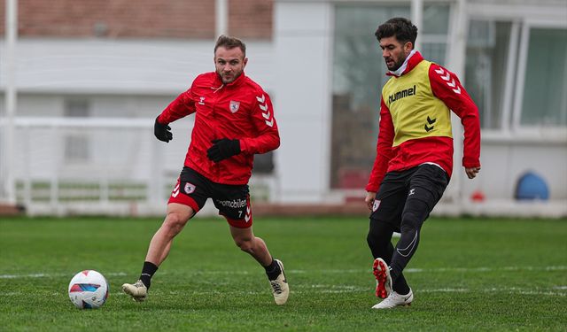 Samsunspor, Trabzonspor maçının hazırlıklarını sürdürdü