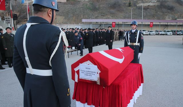 Tokat'ta Kalbine Yenilen Asker İçin Tören