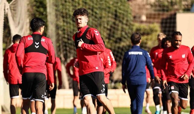 Sivasspor pas çalıştı