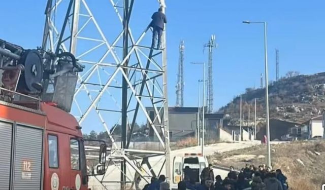 Tokat'ta Yüksek Gerilim Hattında Korkunç Olay