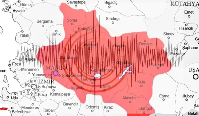 Manisa Depremle Uyandı Şiddetli Sallandı