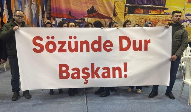 Adalet Bakanı Tunç, Amasya Belediyesinde işten çıkarılan işçilerle görüştü