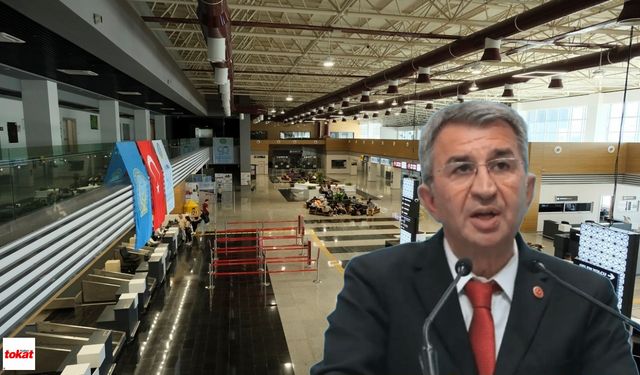 Milli Teknolojisi Övülse de Tokat Havalimanı Beklediği Uçak Seferlerine Kavuşamıyor