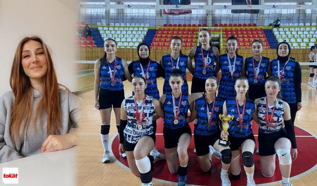 Erbaaspor Kadın Voleybol Takımı Tokat İl İkincisi Oldu