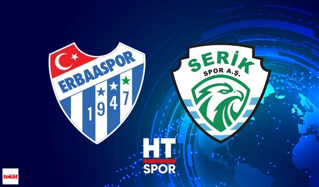 Erbaaspor-Serikspor Maçı Canlı Yayınla Ekranlarda! Şampiyonluk Mücadelesi Erbaa’da Nefes Kesecek