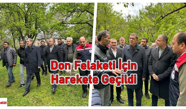 AK Parti'den Don Felaketi Sonrası Hızlı Hamle: Tokatlı Çiftçilerle Sahada Buluşma