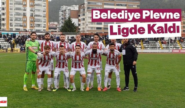 Tokat Belediye Plevnespor Ligde Kalmayı Garantiledi