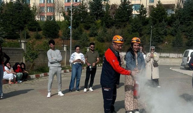 KYK Yurdunda Hareketli Anlar: Yangın Değil Tatbikat!