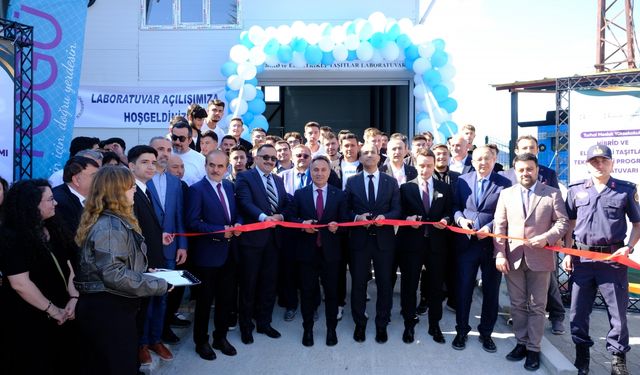 Tokat'ta "Hibrit ve Elektrikli Taşıtlar Laboratuvarı" açıldı