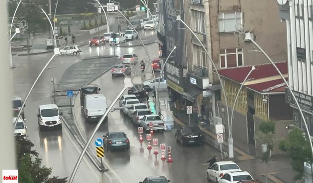 Tokat'ta Mevzi Sağanak Yağış Etkisi!