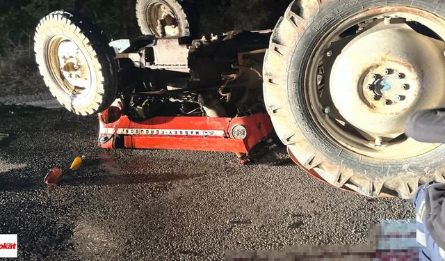 Devrilen Traktörün Altında Kalan Yaşlı Adam Hayatını Kaybetti