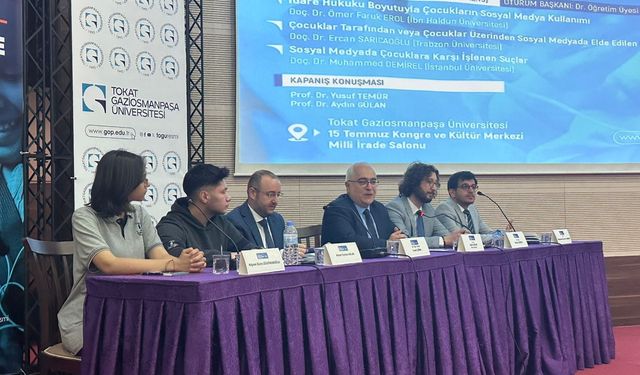 Tokat'ta "Çocuk ve Sosyal Medya" Çalıştayı Düzenlendi