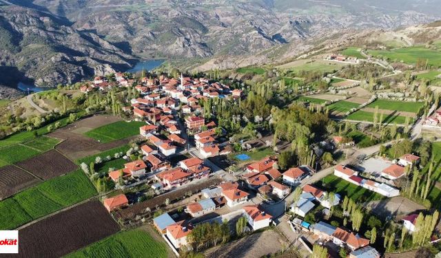 Tokat'ta Dağların Eteklerinde Yer Alıyor Dibinden Irmak Akıyor Emekliler Buraya Akın Ediyor Sakinliği Cezbediyor