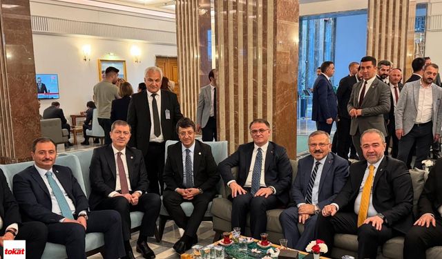Ozan Vali ile Tokat Heyeti Ankara'da Buluştu