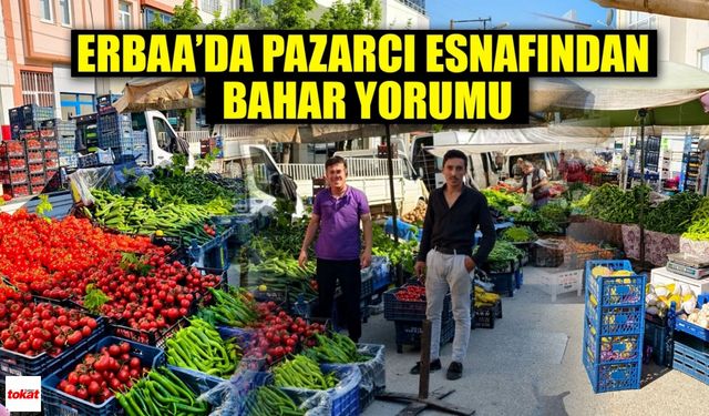 Erbaa'da Pazara Bahar Geldi, Tazelik Yarışı Başladı: Bu Haftanın Fiyatları ve Ürünleri