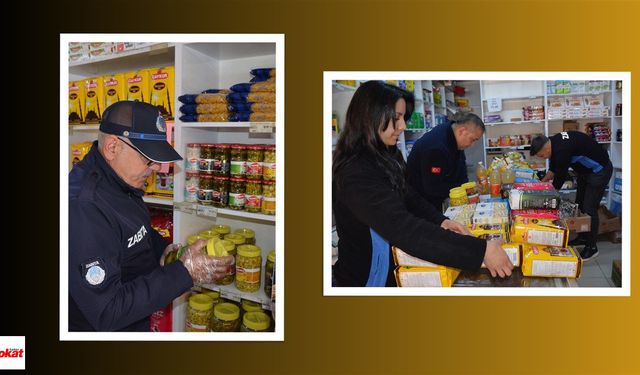Zile’de Zabıta Ekiplerinden Şarküteri ve Tavuk Satış Yerlerine Sıkı Denetim
