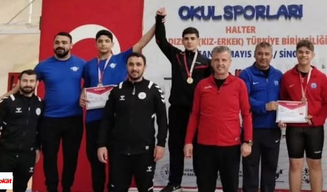 Tokatlı Halterciler Türkiye Şampiyonası'na Damga Vurdu: 6 Madalya!