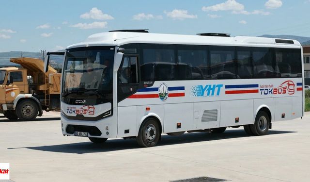 TOKBÜS Konforu Artıyor: Tokat Belediyesi’nden YHT Yolcularına 2 Yeni Otobüs Müjdesi