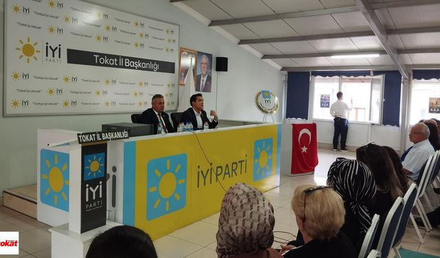Kavuncu’dan Tokat’ta Net Mesaj: “Türkiye’nin İYİ Parti’ye Her Zamankinden Fazla İhtiyacı Var”