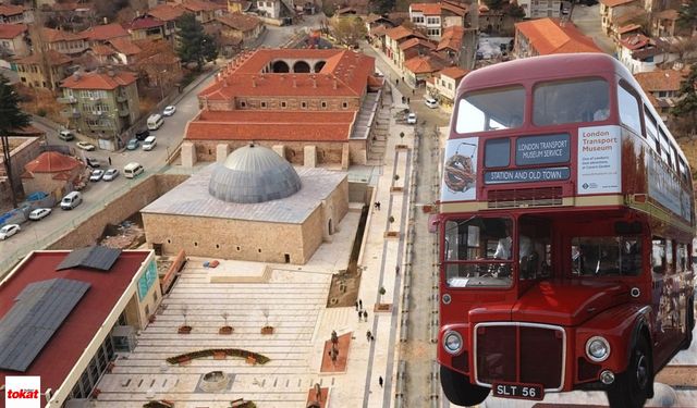 İngiltere'nin Sembolü Tokat Sokaklarında  Gezecek!