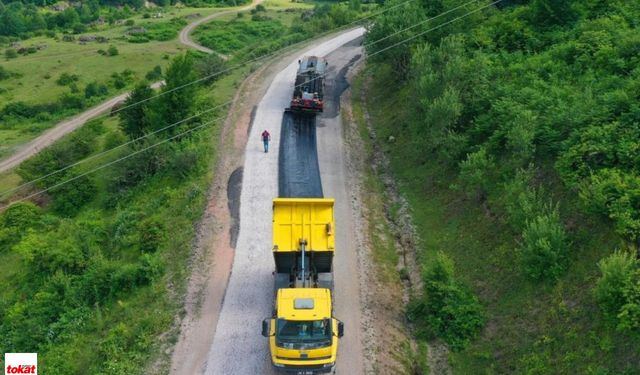 Ordu’dan Tokat’a Kestirme Ulaşım Artık Daha Konforlu: Asfalt Yol Tamamlanıyor