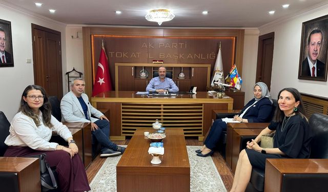 Yeşilay Tokat Şube Başkanı Ateş ziyaretlerde bulundu