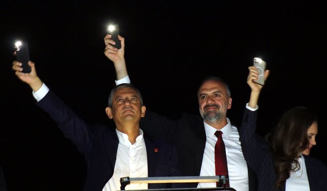 CHP Genel Başkanı Özel, partisinin Amasya mitinginde konuştu