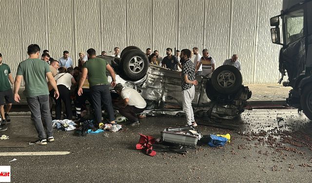 Feci kaza: 3 ölü, 4 yaralı
