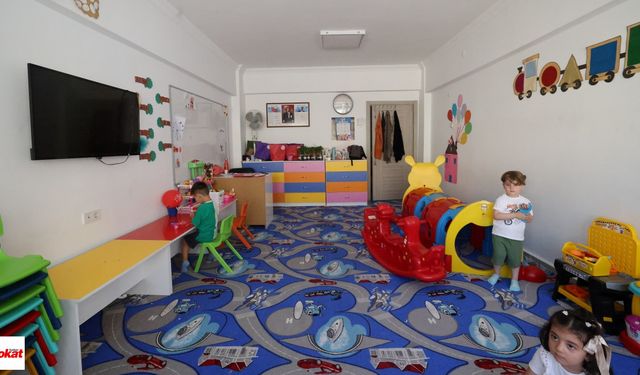 Tokat'ta annelere nefes, miniklere güvenli oyun alanı
