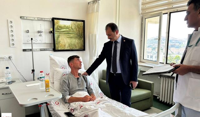 Milletvekili Aldemir'den Pençe-Kilit Kahramanlarına Moral Desteği