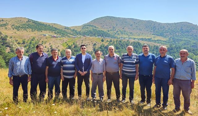 Kaymakam Çömen köy ziyaretlerine devam ediyor