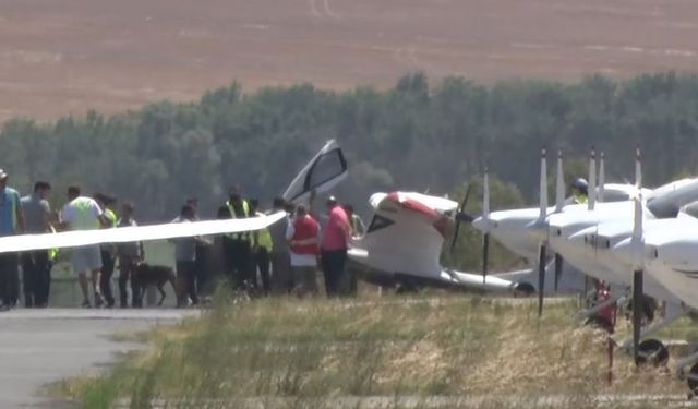 Arıza yapan uçak Havalimanı’na iniş yaptı