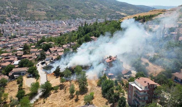 Tokat’ta yangın ekipleri alarma geçirdi