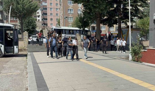 Tokat'ta yasa dışı bahis şüphelisi 32 kişinin 19’u hakim karşısına çıktı