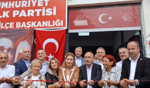 CHP Pazar İlçe Başkanlığı Yeni Hizmet Binasıyla Kapılarını Açtı