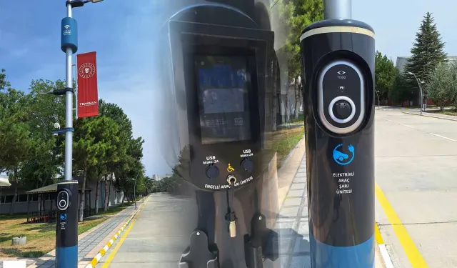 Tokat'ta Sokak Lambaları Şarj İstasyonu Olacak Sokaklarda yeni dönem! Vatandaş ücretsiz kullanacak