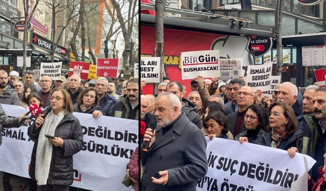 Tokat'ta Gözaltına Alınan Gazeteci İçin Ankara'da Toplandılar