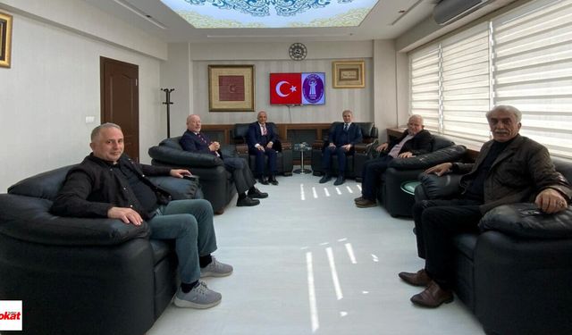 Tokat Basın Konseyi’nden TESOB’a Ziyaret